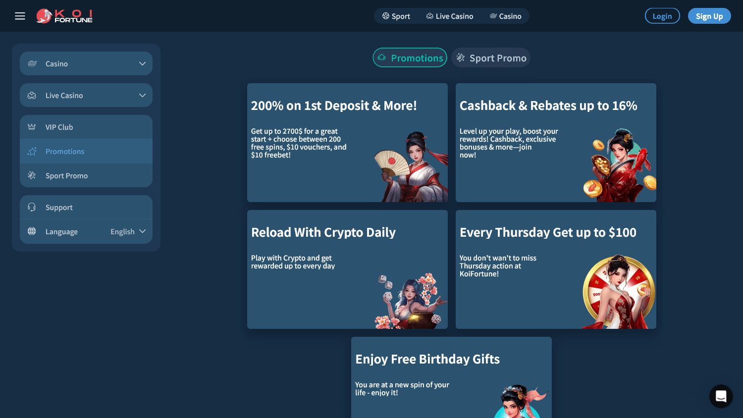 KoiFortune Casino - Ekscytujący Świat Zakładów Online