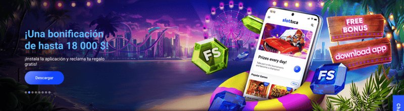 Aprende sobre slottica casino no deposit bonus